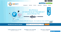 Desktop Screenshot of haisoft.fr